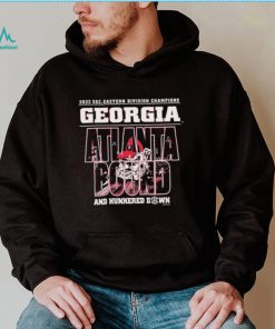 Georgia Bulldogs 2022 SEC Eastern Division Champions Atlanta Bound And Henkred Down Shirt