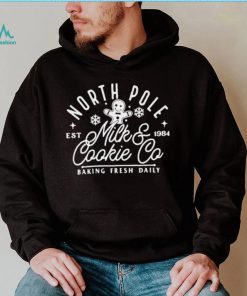 Gingerbread North Pole Milk and Cookie CO shirt