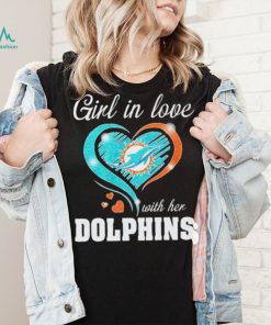 Girl In Love Heart Dolphins Shirt