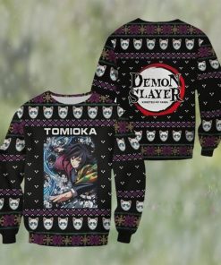 Giyu Tomioka Ugly Christmas Sweater Demon Slayer Anime Xmas Gift