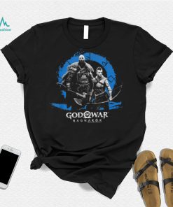 God Of War Ragnarok Icon With Kratos And Atreus T Shirt