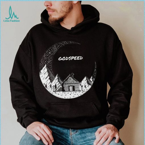 Godspeed Zach Bryan The Moon Art Unisex Sweatshirt