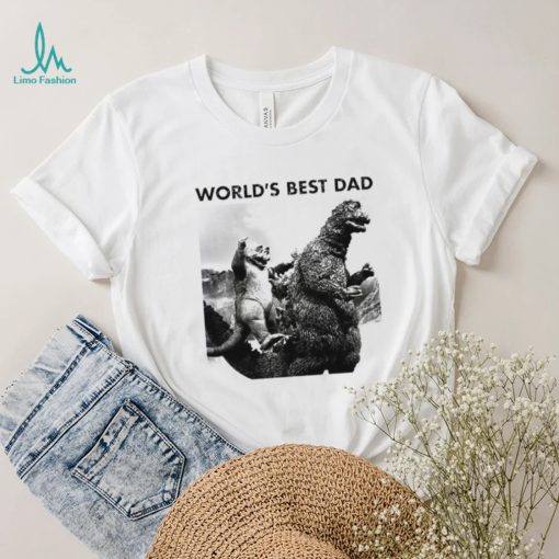 Godzilla world’s best dad T Shirt