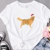 Golden Retriever Christmas Dog Lover Gift T Shirt