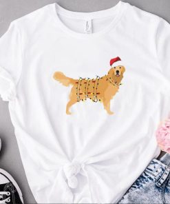 Golden Retriever Christmas Dog Lover Gift T Shirt