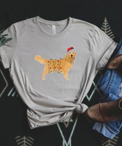 Golden Retriever Christmas Dog Lover Gift T Shirt