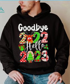 Goodbye 2022 Hello 2023 Happy New Year Christmas shirt