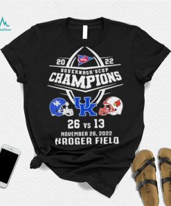 Governors Cup Champions Kentucky Wildcats 26 13 Louisville Kroger Fields shirt