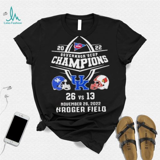 Governors Cup Champions Kentucky Wildcats 26 13 Louisville Kroger Fields shirt