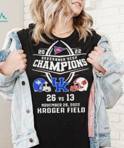 Governors Cup Champions Kentucky Wildcats 26 13 Louisville Kroger Fields shirt