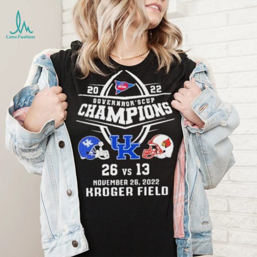 Governors Cup Champions Kentucky Wildcats 26 13 Louisville Kroger Fields shirt
