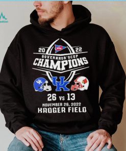 Governors Cup Champions Kentucky Wildcats 26 13 Louisville Kroger Fields shirt