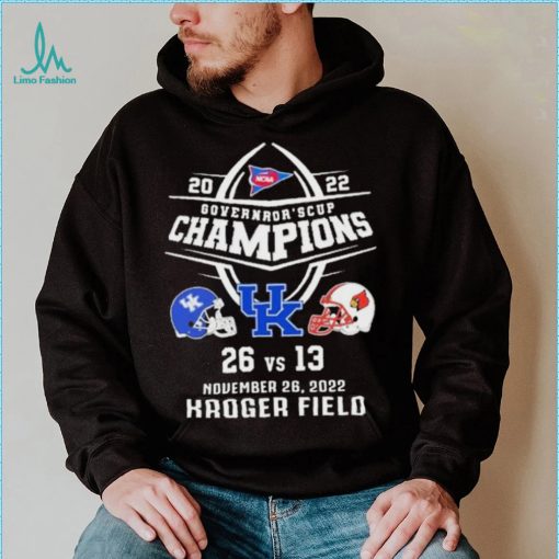 Governors Cup Champions Kentucky Wildcats 26 13 Louisville Kroger Fields shirt