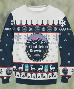 Grand Teton Brewing Beer Ugly Christmas Sweater, Faux Wool Sweater, Gifts For Beer Lovers, International Beer Day, Best Christmas Gifts For 2022 – Prinvit