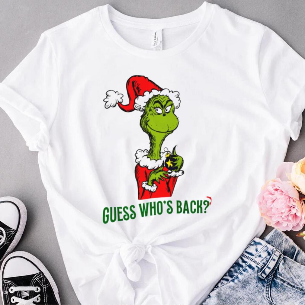 Grinch Christmas Shirt, Guess Who’s Back Christmas Shirt copy