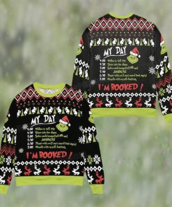 Grinch My Day Ugly Christmas Sweater Funny Gift