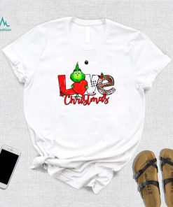 Grinch hug heart loves 2022 Christmas sweater