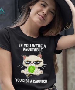 Grumpy Cat If You Were A Vegetable You’d Be A Cabbitch Shirt