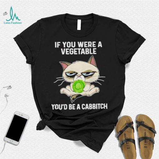 Grumpy Cat If You Were A Vegetable You’d Be A Cabbitch Shirt