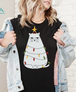 Grumpy Christmas Cat Shirt