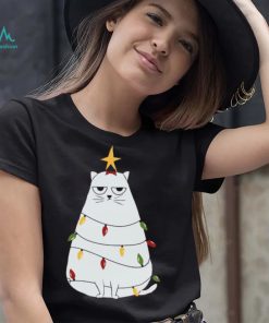 Grumpy Christmas Cat Shirt