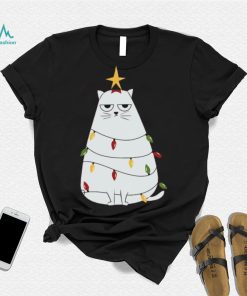 Grumpy Christmas Cat Shirt