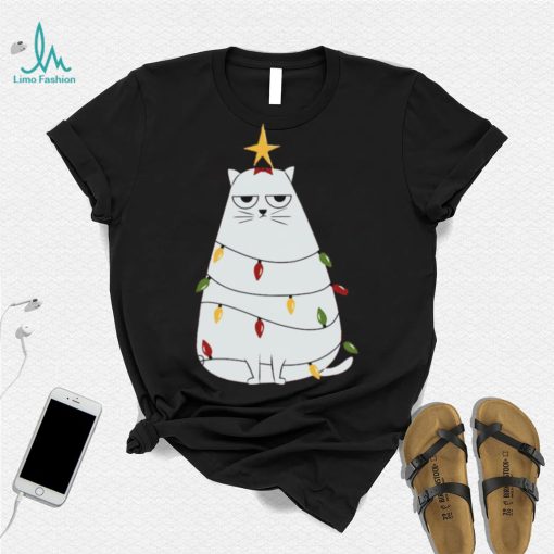 Grumpy Christmas Cat Shirt