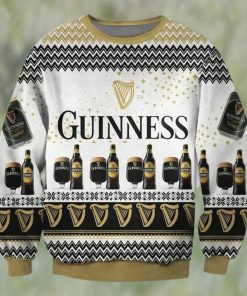 Guinness Black Beer Ugly Christmas Sweater, Faux Wool Sweater, Gifts For Beer Lovers, International Beer Day, Best Christmas Gifts For 2022 – Prinvity