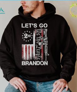 Gun American Flag Patriots Lets Go Brandon T shirt2