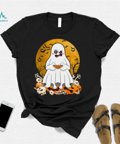 Halloween Boo Ghost Gamer T Shirt Boys Kids Teens Gaming Outfit Boys Shirt2