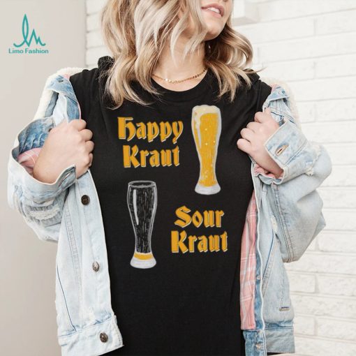 Happy kraut sour kraut oktoberfest with empty pint 2022 shirt