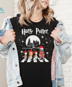 Harry Potter Chibi Abbey Road Christmas Shirt