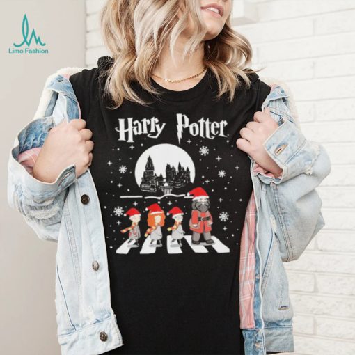 Harry Potter Chibi Abbey Road Christmas Shirt