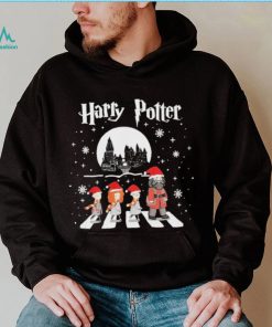 Harry Potter Chibi Abbey Road Christmas Shirt