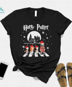 Harry Potter Chibi Abbey Road Christmas Shirt