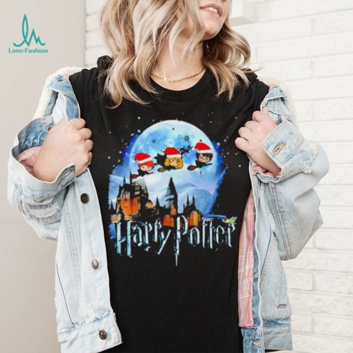 Harry Potter and Friends Santa Merry Christmas Hogwarts shirt