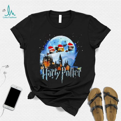 Harry Potter and Friends Santa Merry Christmas Hogwarts shirt