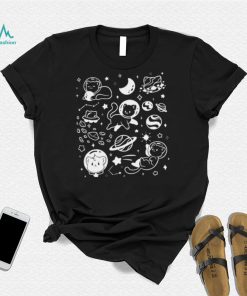 Helloapparel Space cat art shirt