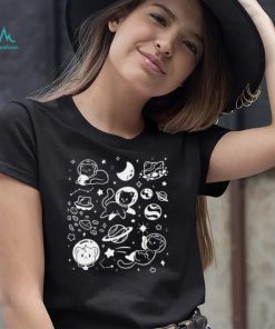 Helloapparel Space cat art shirt