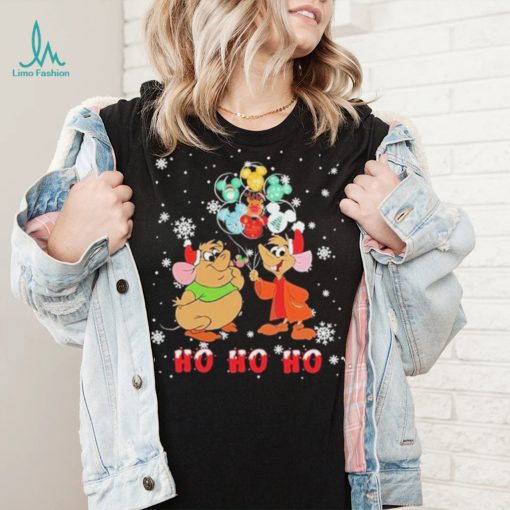 Ho Ho Ho Jaq And Gus Gus Shirt