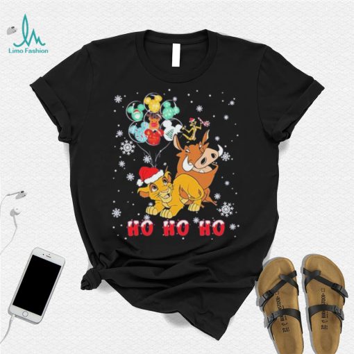 Ho Ho Ho Lion King Shirt, Matching Family Christmas Shirt