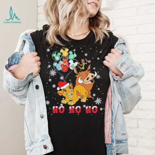 Ho Ho Ho Lion King Shirt, Matching Family Christmas Shirt