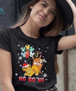 Ho Ho Ho Lion King Shirt, Matching Family Christmas Shirt