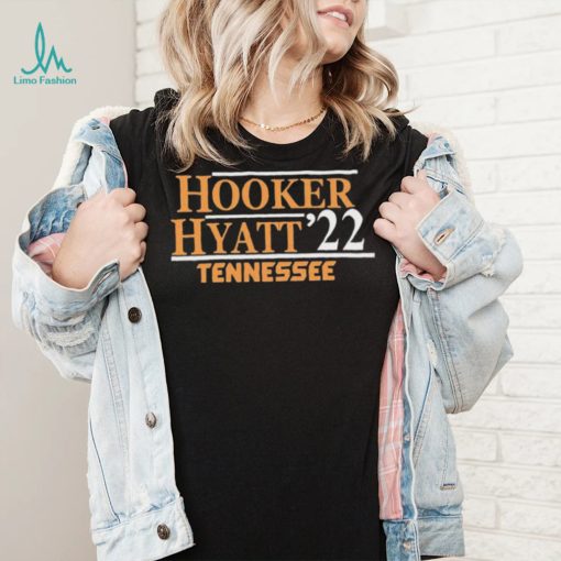 Hooker And Hyatt ’22 Tennessee Volunteers Shirt