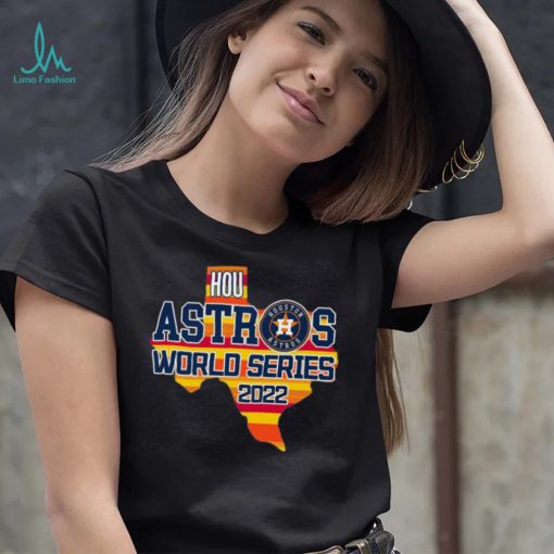 Hou Astros World Series 2022 Champion with Texas Map T Shirt