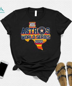 Hou Astros World Series 2022 Champion with Texas Map T Shirt