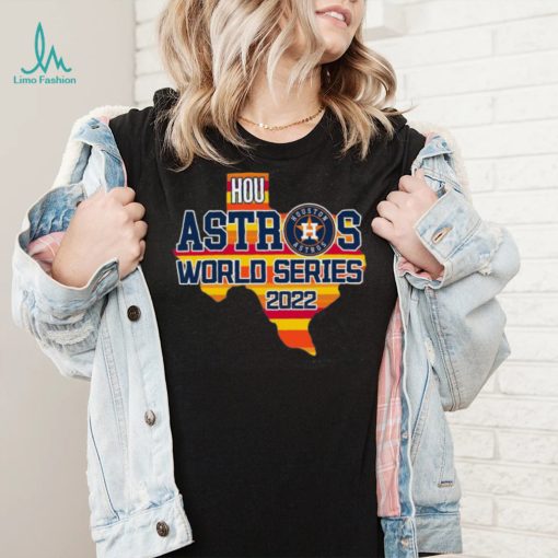 Hou Astros World Series 2022 Champion with Texas Map T Shirt