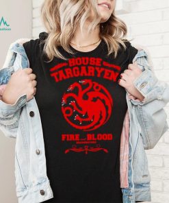 House Targaryen Fire And Blood Shirt