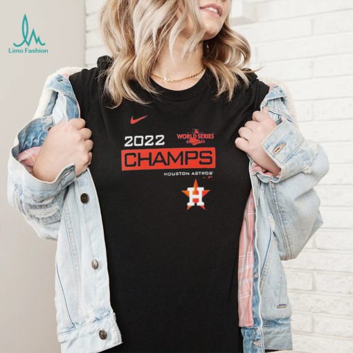 Houston Astros Nike 2022 World Series Champions Celebration T Shirt