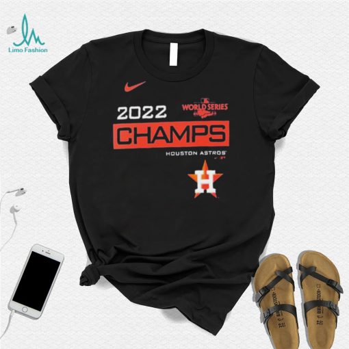 Houston Astros Nike 2022 World Series Champions Celebration T Shirt